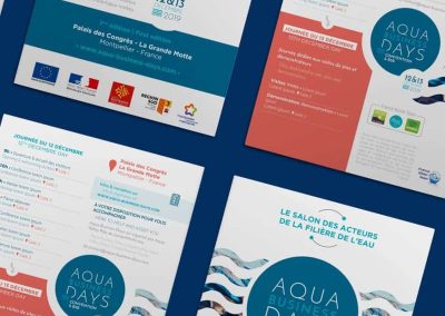 Aqua valley brochure print
